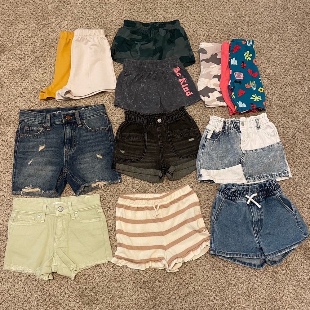 Little Girls 5/5T short Bundle